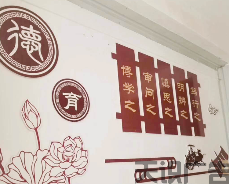 UV镂空展板墙价格贵吗？怎么计算？(图8)