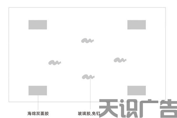 亚克力标牌是怎么安装的？(图3)