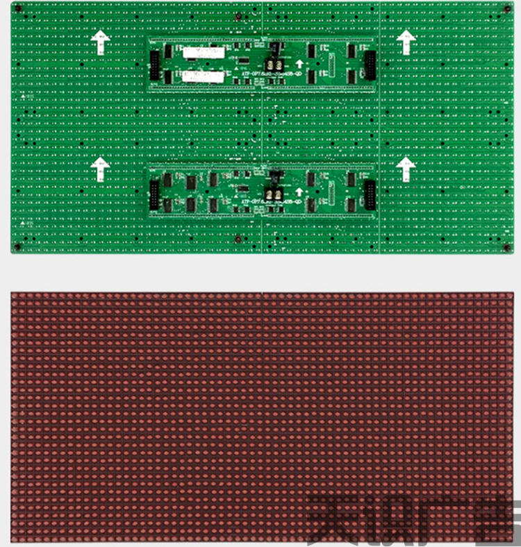 交通诱导LED屏上用的是什么显示的？(图2)