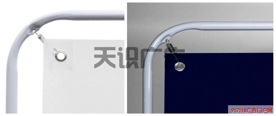 展示架上画面安装孔有大小要求吗？(图1)