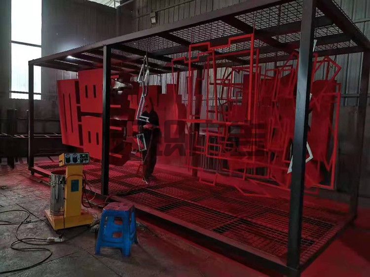 村牌上图文是什么设备制作？(图3)