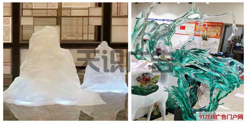 水晶透明树脂雕塑的内雕原理说的是怎样的？(图1)
