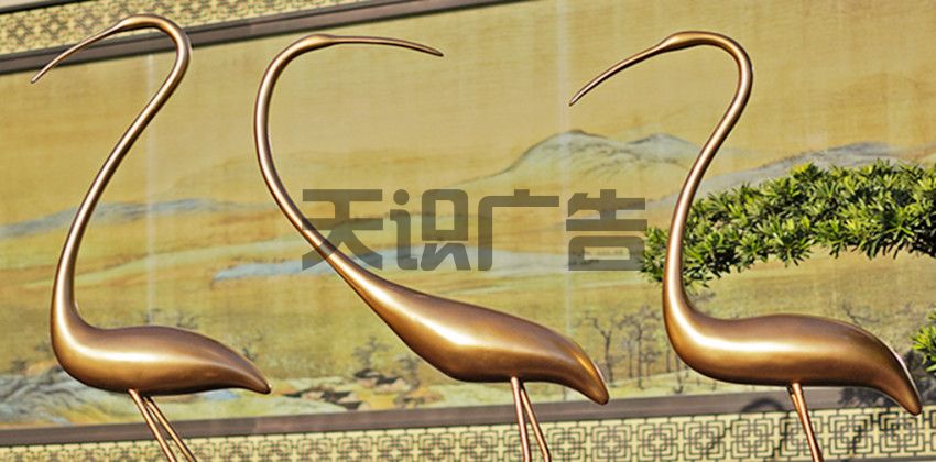 玻璃钢贴金雕塑的工艺过程(图1)