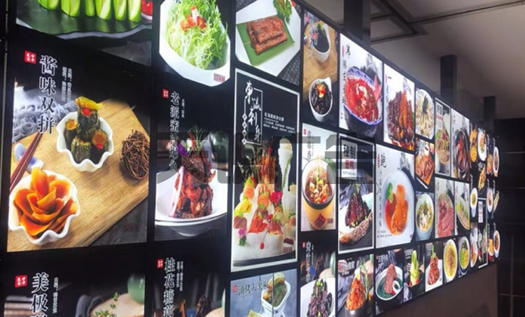 菜谱灯箱特点与制作方法(图1)