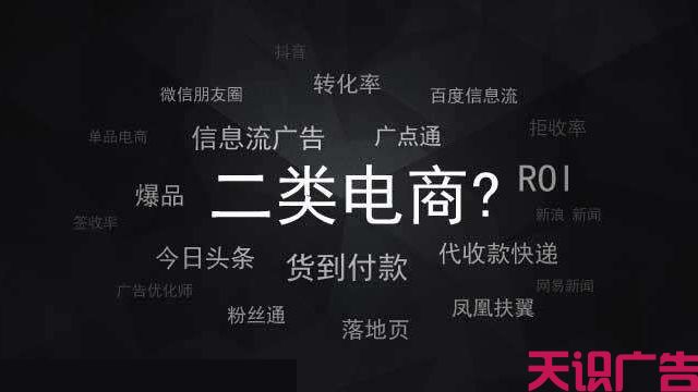 什么是二类电商，什么是一类电商，怎么推广？
