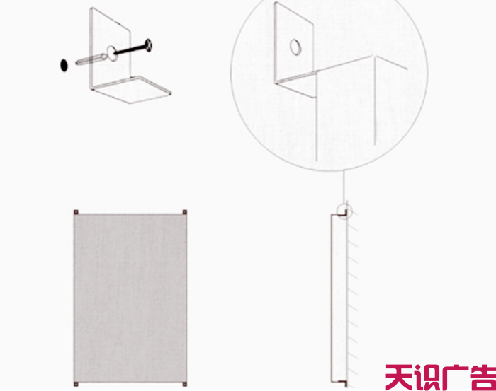 镂空灯箱怎么安装的？(图2)