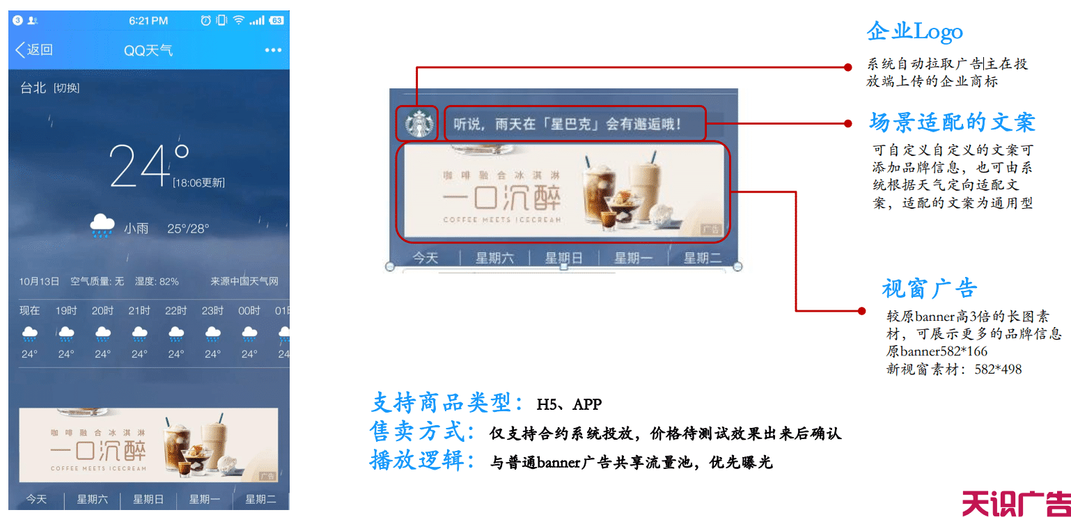 QQ天气广告是怎么投放的？广告位在哪？(图2)