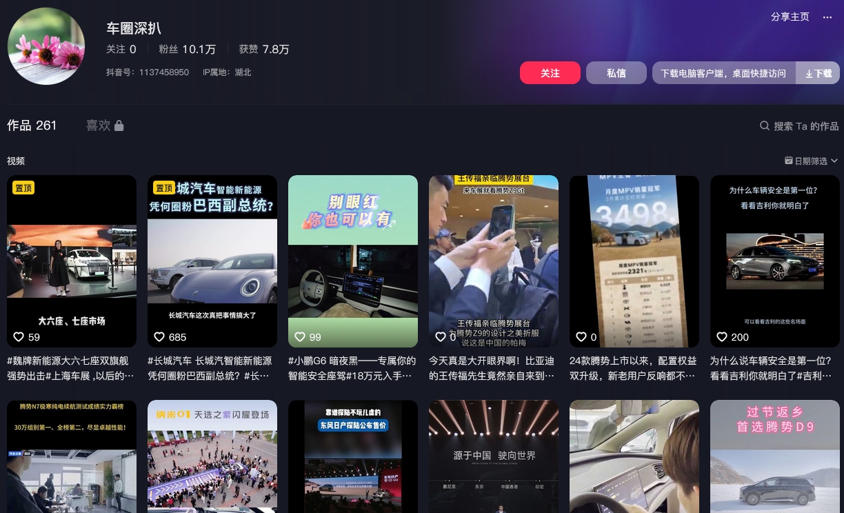 车圈深扒抖音(图1)