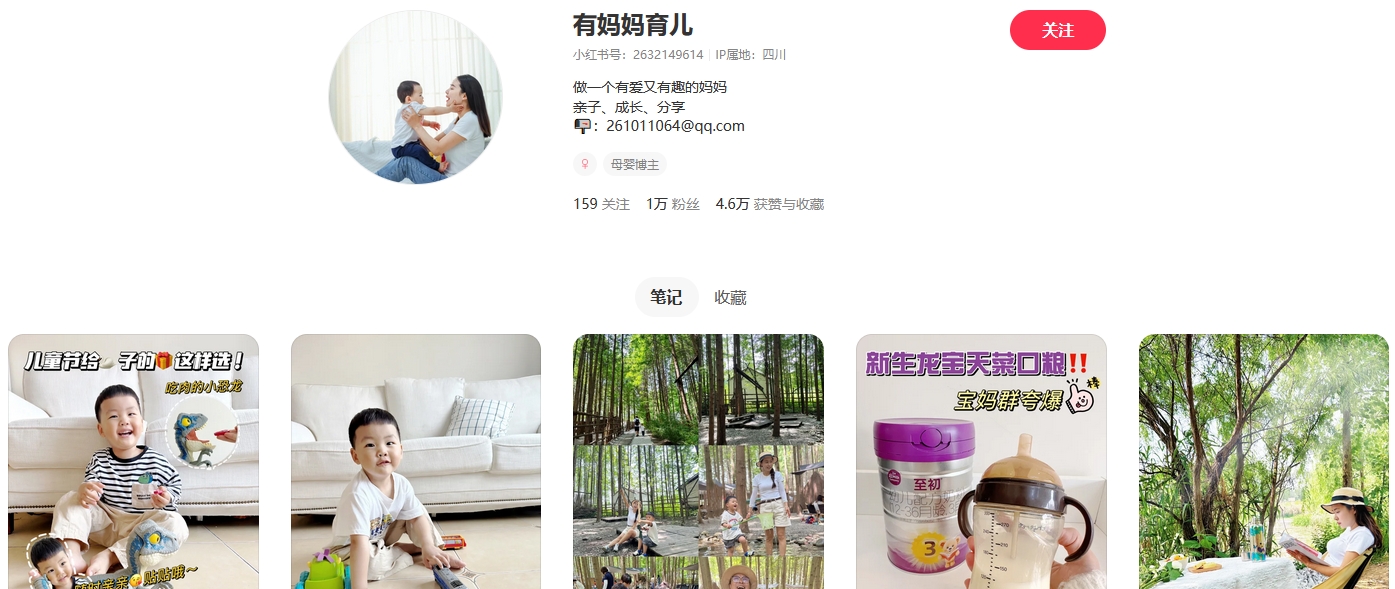 有妈妈育儿小红书(图1)