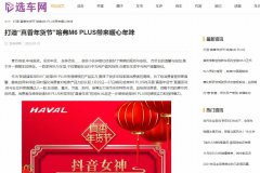 选车网新闻稿软文发布多少钱